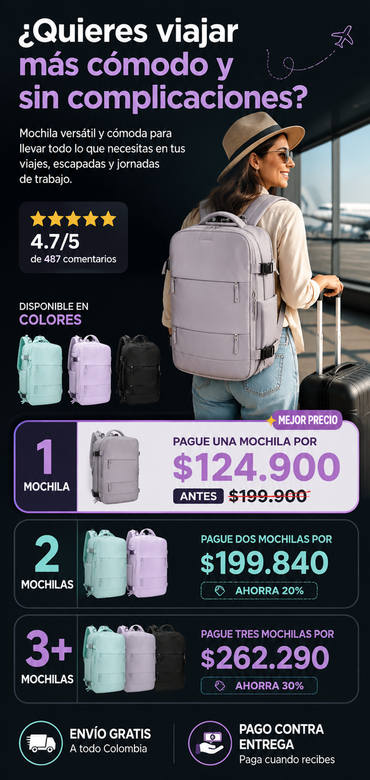 Maleta Viajera de Amazon OmniPack