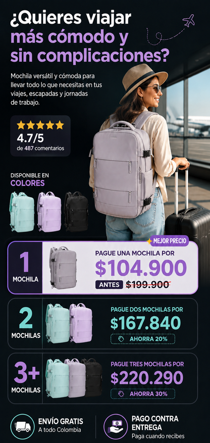PROMO Maleta Viajera de Amazon - OmniPack
