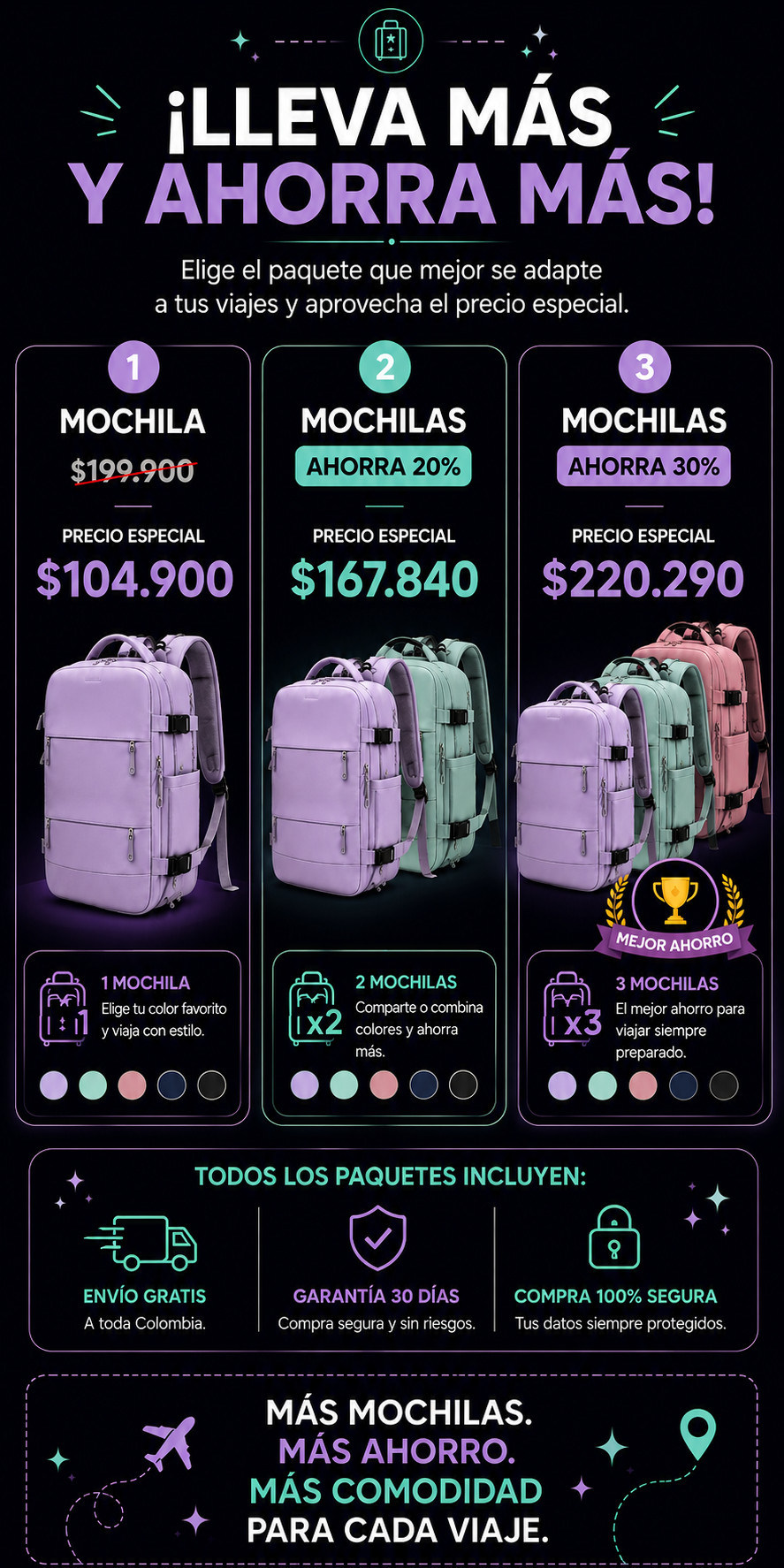 PROMO Maleta Viajera de Amazon - OmniPack